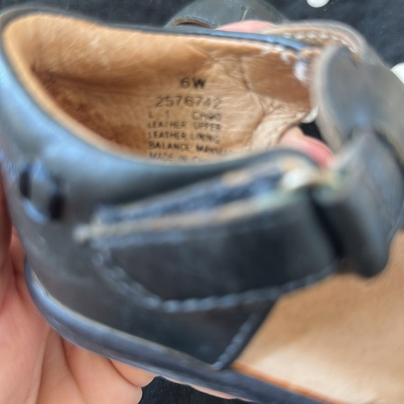 Stride rite Classic blue leather Kids Sandals 6 - Picture 5 of 5